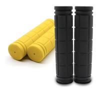MOLIMOLI 2 Pares de puños ergonómicos para Bicicleta, puños de Manillar Antideslizantes de 22 mm para MTB, BMX, Bicicleta de Ciudad, Bicicleta Infantil: Goma Suave, Antideslizante y amortiguadora.