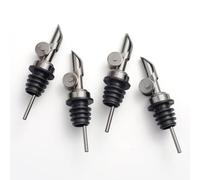 Molimoli Beccuccio de Acero Inoxidable con Mecanismo Automático Anti-oxidación, Dispensador para Botellas de Alcohol, Erogador para Aceite de Oliva, Beccuccio para Vino y Aceite, Empaque