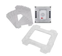 MOLIMOLI Seeing. Paño de Limpieza U W2 Robot de Limpieza de Ventanas, 4 Piezas Toallitas de Repuesto para Ecovacs Winbot W2 Pro