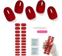 MOLIMOLI Tiras de Gel UV Ojo Gato Desnudo 22 Pcs Gel Nail Wrap Envoltura Uñas Autoadhesiva Pegatinas Gel, Envolturas Esmalte para Ongles Autocollant Adhésif Vernis Geeli Housse Ongles