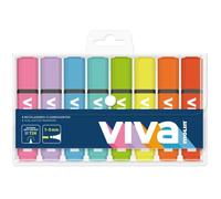 Molin | Subrayador fluorescente Viva, bolsa de 8 uds.