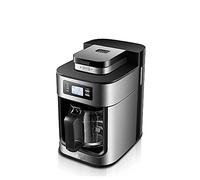 Molinillo automático de café de cerveza, cafetera recién molida automática goteo doméstico pequeña máquina todo en uno cafetera molinillo de café molinillo de especias exprimidor