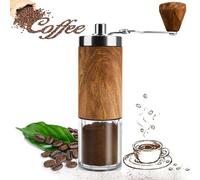 Molinillo Cafe Manual Muelas, Altamejor Molinillo de Café Manual con Mecanismo de Cerámica, Molinillos Cafe Manual, Coffee Grinder, Grado de Molido Ajustable, Portátil Molinillo Cafe Manual