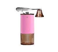 Molinillo Café Oficina Molinillo Ajustable, De Mano, Café Doméstico, Pequeño, Manual Vintage Moledor de Cafe(Pink)