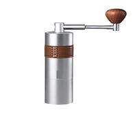 Molinillo Café Oficina Molinillo de manivela manual, molinillo granos café, máquina portátil, Manual doméstico Vintage Moledor de Cafe(Blue,Silver)
