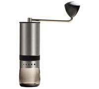Molinillo de acero inoxidable y madera para entusiastas del café, máquina de molienda manual, manivela de mano, molinillo de café, molinillo de camping