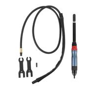 Molinillo de aire extendido, mandril de 3MM y 6MM, pluma de molienda neumática de entrada de 1/4 pulgadas para grabado de pulido de madera y piedra de plástico