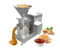 Molinillo de almendras resistente, fabricante comercial de mantequilla de nueces para pasta de almendras y mantequillas de semillas, perfecto para instalaciones de producción de alimentos y negocios