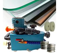 Molinillo de borde de vidrio portátil para pulir arte con rueda de diamante