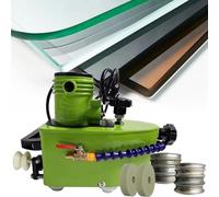 Molinillo de borde de vidrio portátil para pulir arte con rueda de diamante