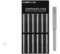 Molinillo de cadena de motosierra, 4,0 mm/4,8 mm/5,5 mm, cabeza de diamante para motosierras eléctricas, afilado de precisión, resistencia al desgaste de larga duración, usuarios y jardineros (P)