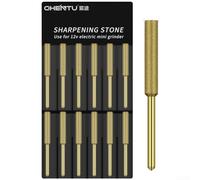 Molinillo de cadena de motosierra, 4,0 mm/4,8 mm/5,5 mm, cabeza de diamante para motosierras eléctricas, afilado de precisión, resistencia al desgaste de larga duración, usuarios y jardineros (H)