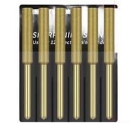 Molinillo de cadena de motosierra, 4,0 mm/4,8 mm/5,5 mm, cabeza de diamante para motosierras eléctricas, afilado de precisión, resistencia al desgaste de larga duración, usuarios y jardineros (E)