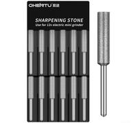 Molinillo de cadena de motosierra, 4,0 mm/4,8 mm/5,5 mm, cabeza de diamante para motosierras eléctricas, afilado de precisión, resistencia al desgaste de larga duración, usuarios y jardineros (R)