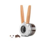 Molinillo de caf Dreamfarm Ortwo Original, ergon mico, rellenable con una o dos manos, con semillas de pimienta y especias, 6 niveles de moliend