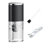 Molinillo de café automático con rebabas de café eléctrico, ajuste ajustable, molinillo de café portátil recargable