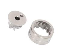 Molinillo de café con Núcleo de Molienda, Disco de Molienda de Granos de café de Acero Inoxidable 420, Kit Central para Amantes del café (Cono de Seis Estrellas)