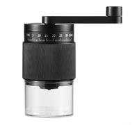 Molinillo de café cónico manual con 35 ajustes, molinillo de mano para elaboración casera, molinillo silencioso de granos para café expreso, negro, 16 x 7 cm