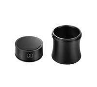 Molinillo de café de aleación de aluminio, taza de polvo, pantalla LED, báscula electrónica con tazas dosificadoras de 58 mm para uso doméstico