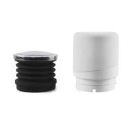 Molinillo de café de dosis única con herramienta de limpieza por soplado para Baratza Forte y otros molinillos de silicona y ABS, negro o blanco