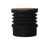 Molinillo de café de dosis única para tolva para WPM, herramienta compatible con contenedor de soplado para recolección de terrenos en uso doméstico y comercial (tapa de madera)