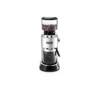De'Longhi Dedica KG520.M - Molinillo de Café Eléctrico de Muelas | Muelas Cónicas de Acero Inoxidable, Ajustes de Molienda Regulables, Cuerpo Totalmente Metálico, Plata, KG520.M