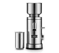 Molinillo de café eléctrico Aarke: molinillo de café de acero inoxidable con nivel de molienda ajustable, discos de molienda de 64 mm, dosificación automática y función de memoria, para espresso.