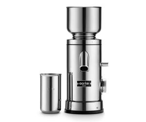Molinillo de café eléctrico Aarke: molinillo de café de acero inoxidable con nivel de molienda ajustable, discos de molienda de 64 mm, dosificación automática y función de memoria, para espresso.