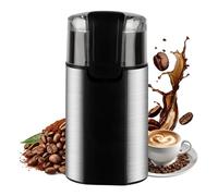 Molinillo de café eléctrico,Accesorios de cocina automáticos | Molinillo de especias eléctrico para uso en seco | Para Chiles secos Preparación de comidas Frijoles Mungo Hierbas Judías Roba Sésamo