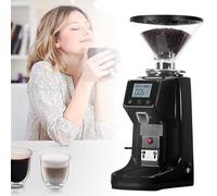 Molinillo de café eléctrico con 19 ajustes precisos, pantalla LCD, rebaba de acero inoxidable para espresso, goteo, vertido, prensa francesa