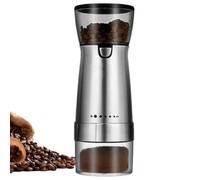 Molinillo De Café Eléctrico, Molinillo De Granos De Café, 5 Niveles De Molienda Ajustables, Depósito De Granos Visible, Cuerpo De Acero Inoxidable, Para Granos De Café, Pimienta Y Otras