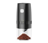 Molinillo de café eléctrico - Molinillo de granos recargable, molinillo de café portátil, máquina compacta y seca, tamaño de viaje ligero para oficina, cocina en casa, campamento al aire libre y