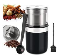 Molinillo de Café Eléctrico, Molinillo Eléctrico Con Cuchara Para Café, Capacidad De 100g, Adecuado para Granos De Café, Especias, Frutos Secos y Granos