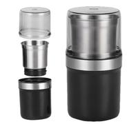 Molinillo de café eléctrico,molino de granos de café eléctrico, molino de condimentos, molino de sal y pimienta extraíble, molino de granos de café conveniente para sal, pimienta, nueces, cereal