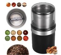 Molinillo De Café Eléctrico Multiusos Voltix Acero Inoxidable Gran Capacidad, Molinillo Portátil, Doméstico, Máquina Molienda Granos 200 W, Para Interiores(Flat Blade)