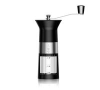 Molinillo de café manual Bialetti, Acero Inoxidable, Negro mate