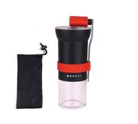 Molinillo de café manual con ajuste ajustable, máquina de diseño portátil para uso doméstico y camping, molinillo de rebabas de cerámica