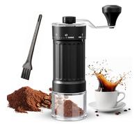 Molinillo de café manual con mecanismo de cerámica de alta precisión, con 40 niveles ajustables de 30 g de capacidad, para Aeropress, Espresso, Pour Over, French Press y jarra de moka