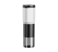 Molinillo de café manual con mecanismo de cono ajustable - Molinillo de mano portátil para espresso y prensa francesa, molinillo silencioso de especias de ABS para camping (eléctrico)