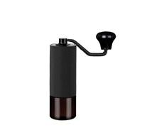 Molinillo de café manual de acero inoxidable profesional de doble rodamiento ajustable de mano para moler granos de café