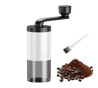 Molinillo de Café Manual,Molinillo Café con Núcleo de Molienda de Cerámica,Molinillo de Café Portátil con Cepillo,Máquina para Moler Café Grosor para Espresso, Hogar, Oficina, Viajes y Camping