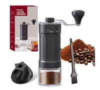 Molinillo de café manual, molinillo de café manual con 40 ajustes ajustables, molinillo de café manual ajustable con alta precisión, molinillo de café portátil con capacidad de 30 g para Aeropress