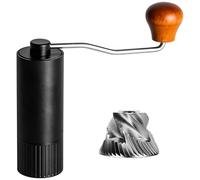 Molinillo de Café Manual, Muelas de Acero CNC 420, Regulable de Fino a Grueso, para Espresso y Prensa Francesa, Portátil para Hogar, Oficina y Camping