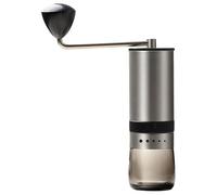 Molinillo de café manual portátil de gran capacidad, máquina de molienda manual de acero inoxidable y molinillo de madera, molinillo portátil