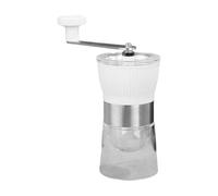 Molinillo de café manual profesional con fresa ajustable, White
