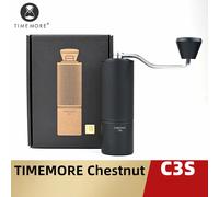 Molinillo de café Manual TIMEMORE Chestnut C3S / C3ESP, mejora el cuerpo totalmente metálico y diseño antideslizante, molinillo portátil S2C Burr Inside C3S Matte Black