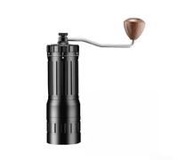 Molinillo de café portátil para viajes para espresso vertido sobre la