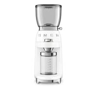 Molinillo de café Smeg CGF11WHEU 350 g 30 ajustes Acero Inoxidable Blanco