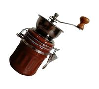 Molinillo de café vintage para decoración y uso práctico para entusiastas y viajeros. Molinillo de café antiguo