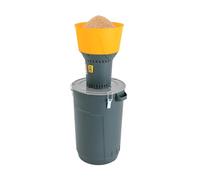 Molinillo de cereales, 1300 W, con 5 tamices, 60 L, diámetro de 5 orificios del molinillo, molienda de granos de pimienta, trigo, avena, cebada